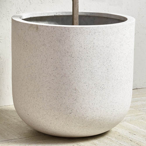 Temple & ster TerrazzoStyle Mahalo Outdoor Fibrestone Planter