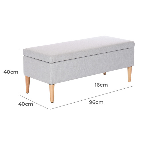 Temple & Webster Phoebe Storage Ottoman