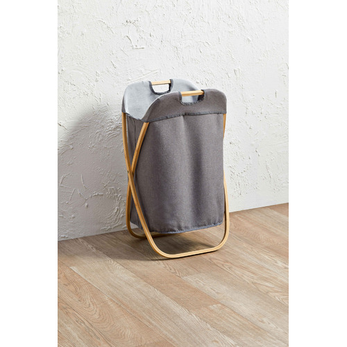 Arnie Bamboo Foldable Laundry Hamper