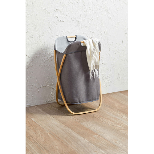 Arnie Bamboo Foldable Laundry Hamper