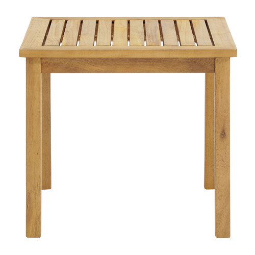 Santa Cruz Acacia Wood Outdoor Side Table