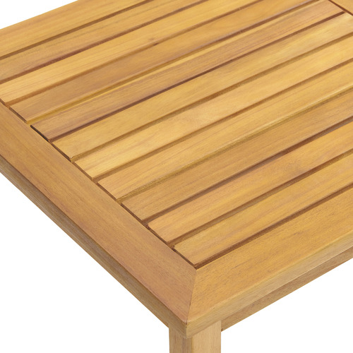 Santa Cruz Acacia Wood Outdoor Side Table