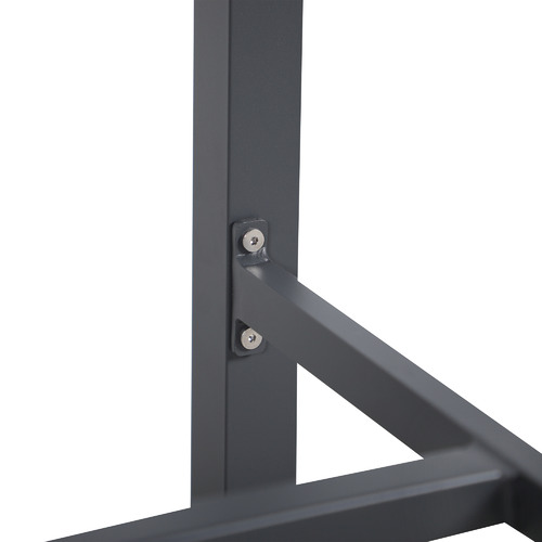 Charcoal Kos Rectangular Aluminium Outdoor Bar Table