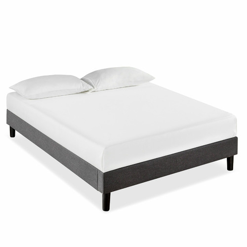 Temple & ster Grey Essentials Upholstered Bed Base