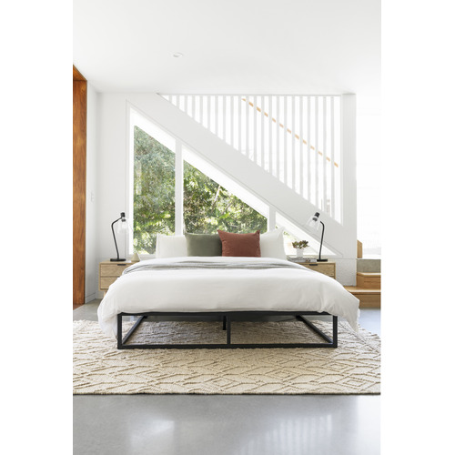 Black-Pilato-H25cm-Metal-Bed-Base