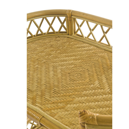 Temple & ster Natural Keilani Rattan Bar Cart