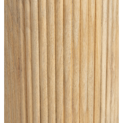 Anika Mango Wood & Marble Side Table