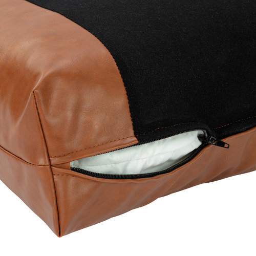 Bungalow 3 Seater Faux Leather Sofa