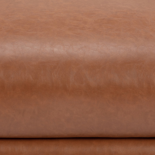 Bungalow Faux Leather Ottoman