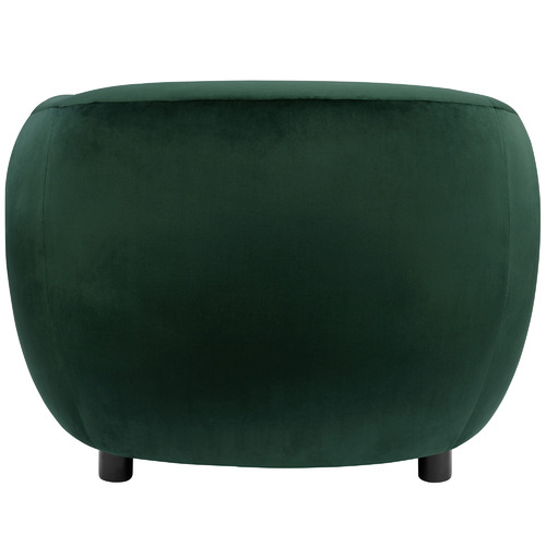 Temple & ster Green Lottie Velvet Armchair