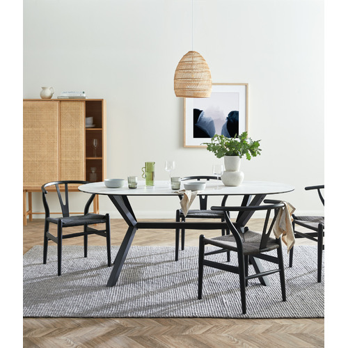 julia dining table and 6 chairs