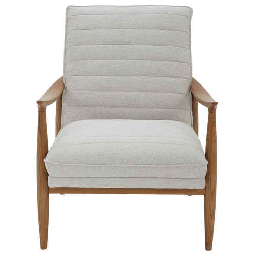 Beige Aldric Upholstered Armchair