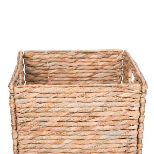 Cuba Water Hyacinth Laundry Basket