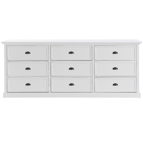 Hamptons 9 Drawer Chest