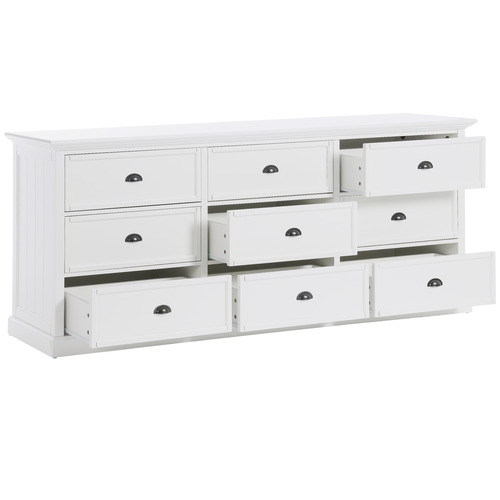 Hamptons 9 Drawer Chest