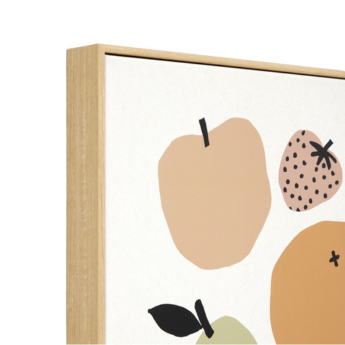 Temple & ster Bold Fruit Framed Canvas Wall Art