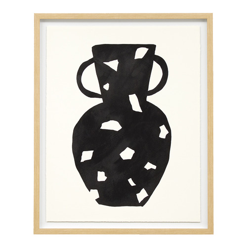 Temple & ster Bold Ceramic Framed Paper Print Wall Art