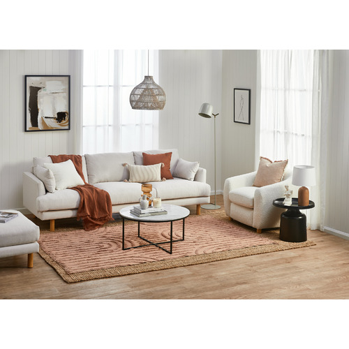 Bungalow Premium 3 Seater Fabric Sofa | Comfort & Style
