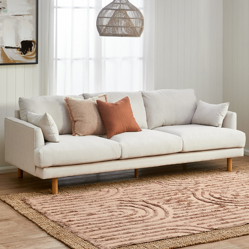 Bungalow Premium 3 Seater Fabric Sofa | Comfort & Style