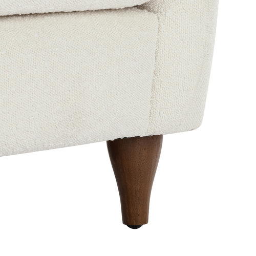 Cream Adelaide Boucle Armchair