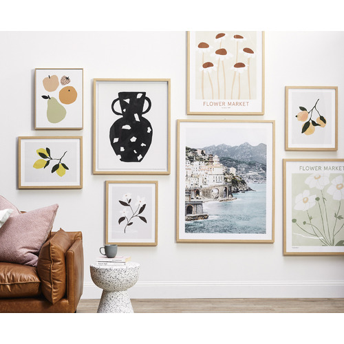 Lemon Branch Framed Paper Print Wall Art Temple & ster