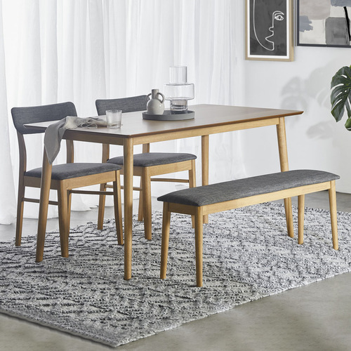 scandi 4 seater dining table