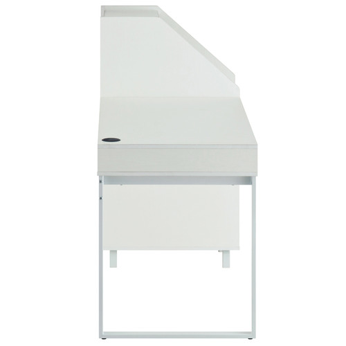 White Bratton Study Desk