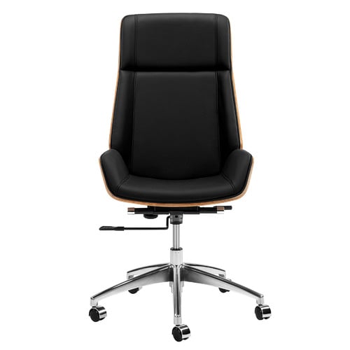 Temple Webster Bentwood High Back Executive Faux Leather