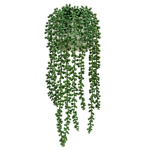 38cm Potted Faux String of Pearls Plant