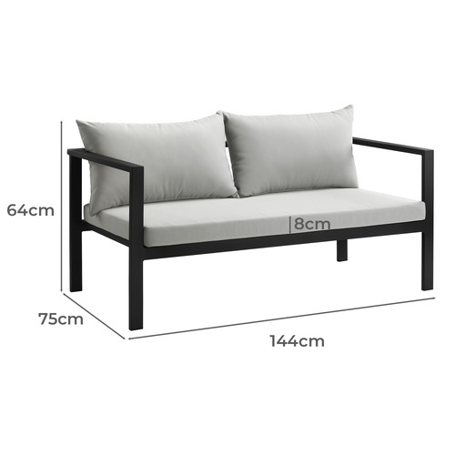 Felix 4 Seater Aluminium Outdoor Sofa Set