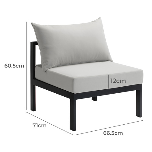 Felix 4 Seater Aluminium Outdoor Sofa Set