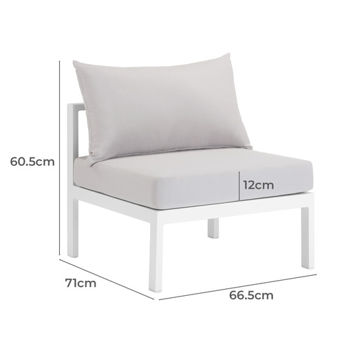 Felix 4 Seater Aluminium Outdoor Sofa Set