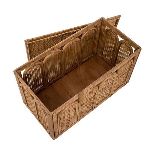 Kids' Arch Rattan Toy Box Temple & Webster