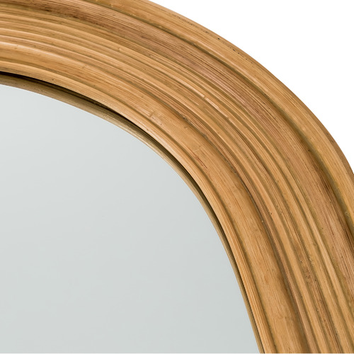 Temple & ster Laia Rattan Arched Wall Mirror