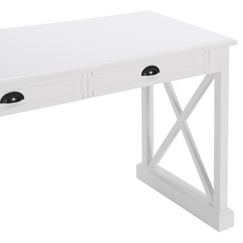 Hamptons 130cm Desk with Drawers