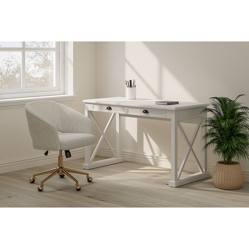 Hamptons 130cm Desk with Drawers