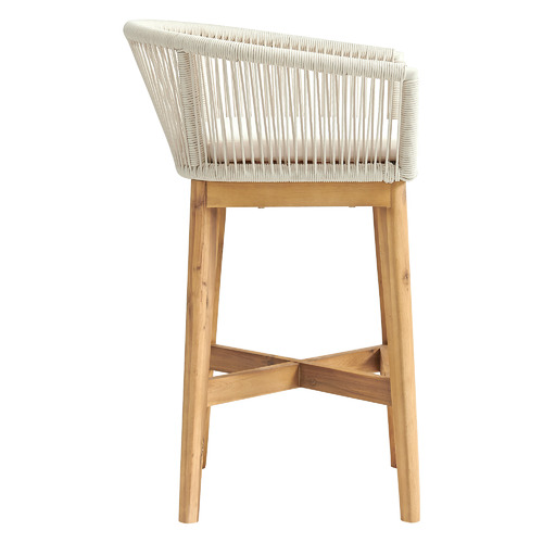 68.5cm Laguna Rope Outdoor Barstool
