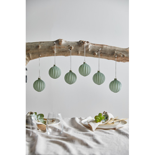Set-of-6-Velvet-Flocked-Glass-Baubles