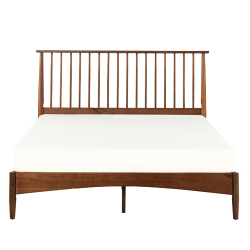 Warm Brown Liam Pine Wood Bed