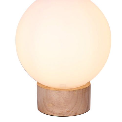 Mila Pine Wood Table Lamp