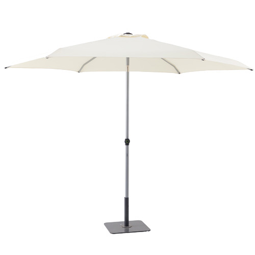 Temple & Webster 3m Coast Aluminium Push-Up Market Umbrella