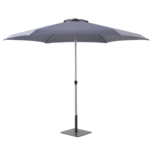 Temple & Webster 3m Coast Aluminium PushUp Market Umbrella