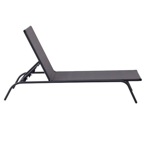 Temple & ster Malu Steel & Textilene Outdoor Sun Lounges