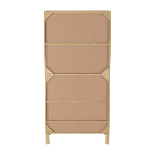 Anya Mango Wood & Rattan Cupboard