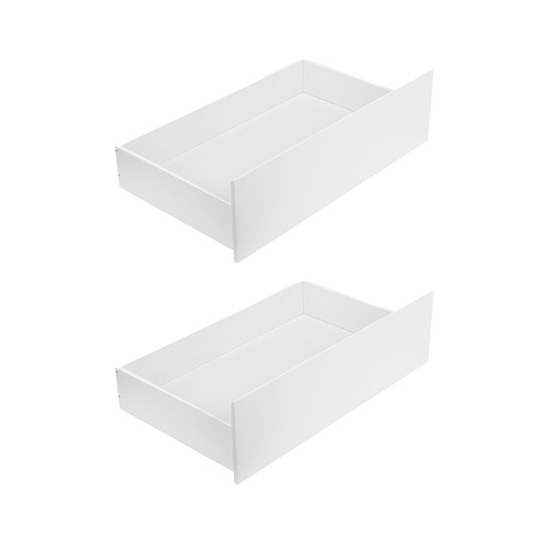 White Memo Trundle Drawers Temple & ster