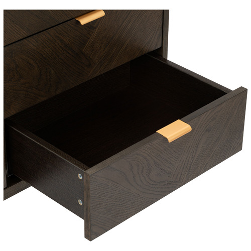 Temple & ster Walnut Dion Parquet Sideboard Buffet