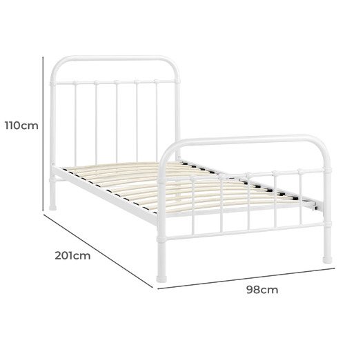 Bailey-Metal-Single-Kids-Bed-Frame