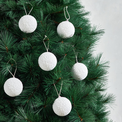 Christmas Decor Sugar Bead Bauble