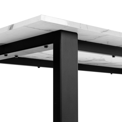 Luisa Ski-Leg Steel Dining Table