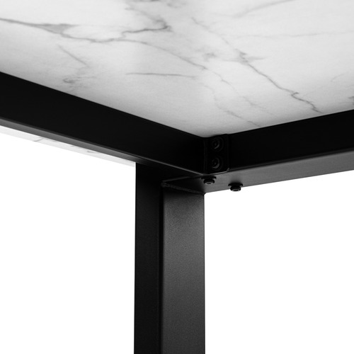 Luisa Ski-Leg Steel Dining Table